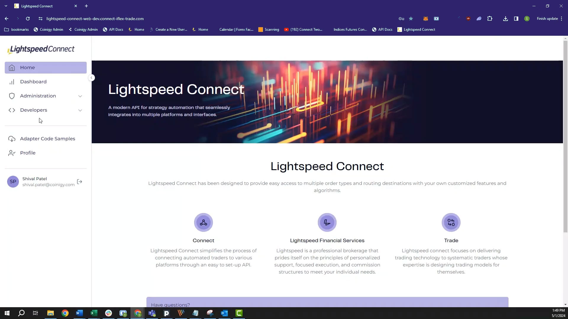 Lightspeed Announces the Launch of Its New API Trading Solution, Lightspeed Connect.