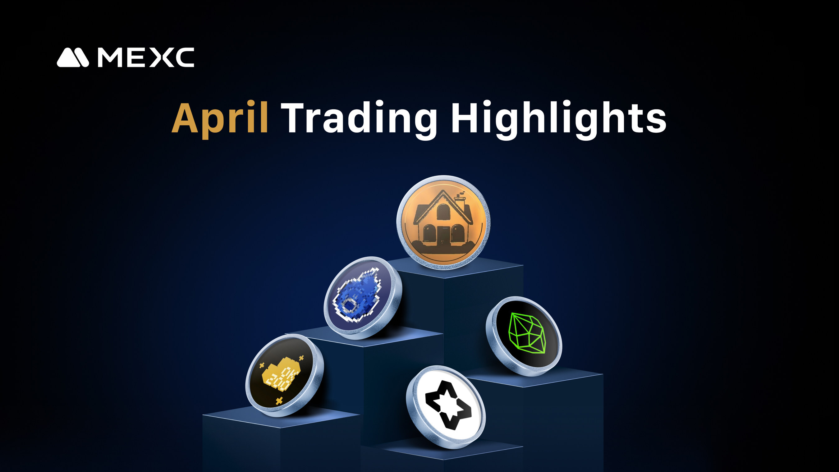 MEXC Lists 160 Tokens in April, Delivers Over 800% Returns Across Top Gainers
